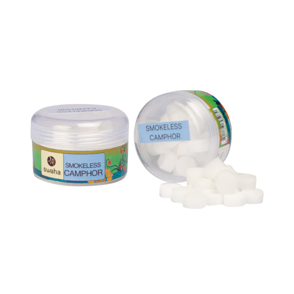 Swaha Pure Campahor (Smokeless Camphor, Pack of 1)
