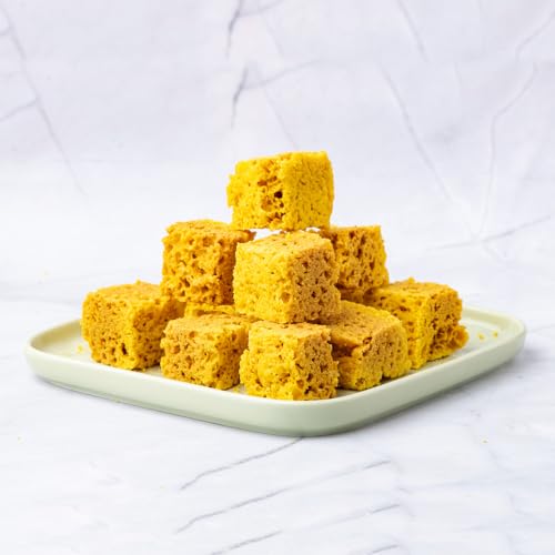 Sapre's Maysore Pak | Melts in Mouth I Healthy and Delicious Sweets I Traditional Taste | Indian Mithai | Fresh & Delicious | Barfi Sweet | Sweets Mithai | Pack of 2-200gm Each