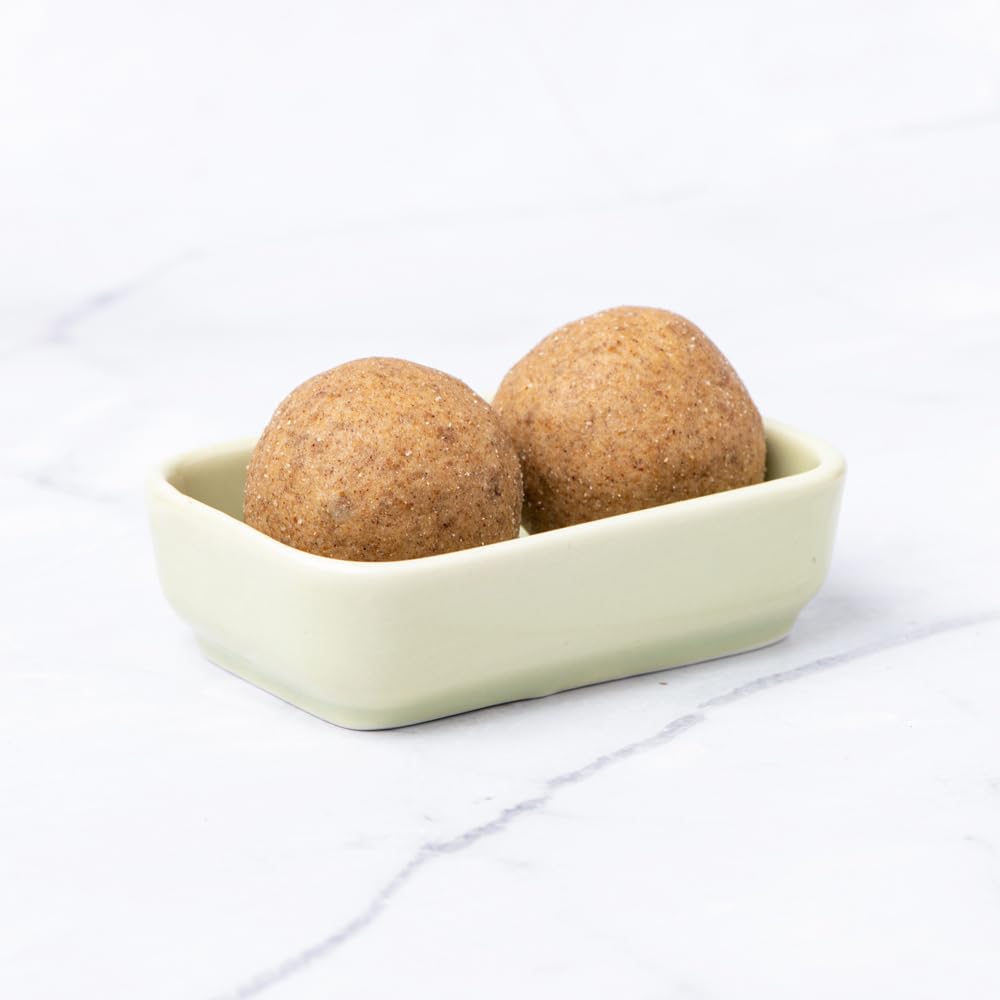 Sapre's Pure Ghee Multigrain Ladu | Laddus/Ladoo | Rich in Vitamins and Minerals | Energy Boosting | Supports Heart Health | Authentic Indian Sweets | No Added Preservatives/Colors | Pack of 2 - 200gm Each