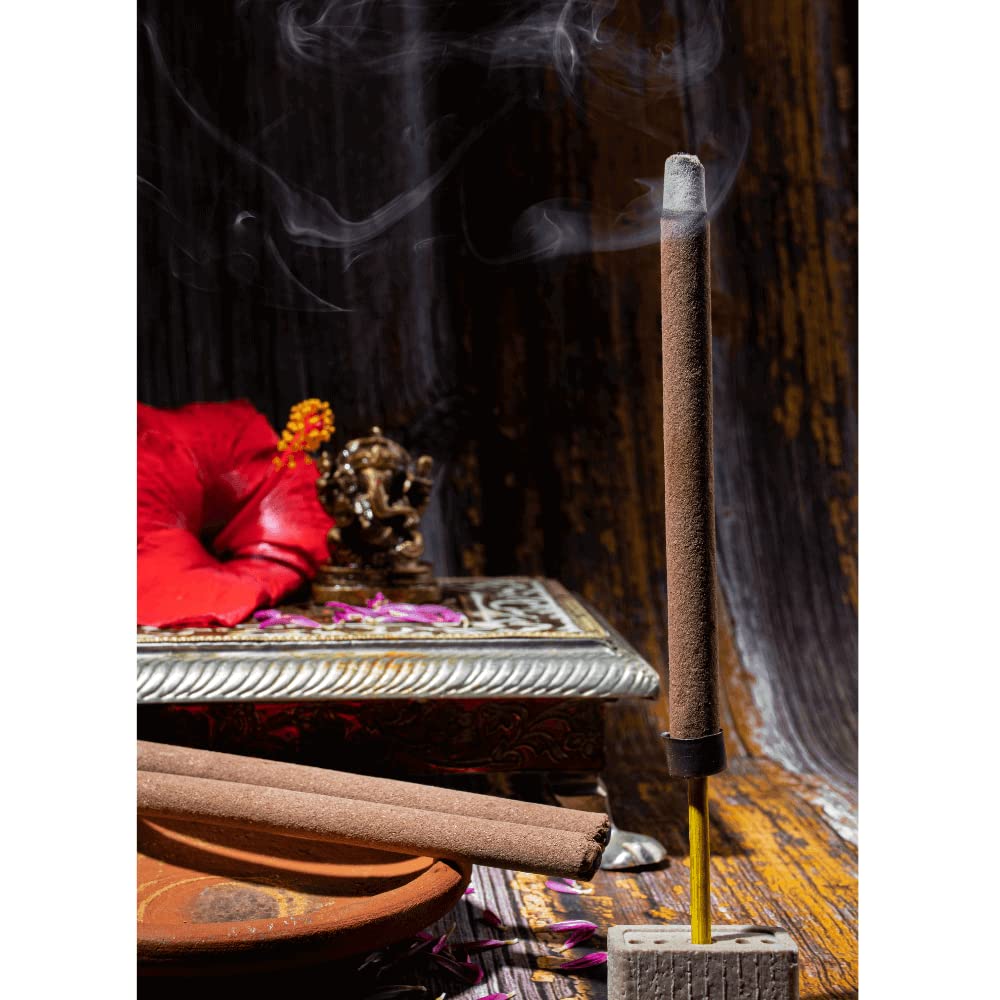 Swaha Candy Chandan Stick (Set of 10), Long Lasting Woody Fragrance Incense Sticks - Pack of 1
