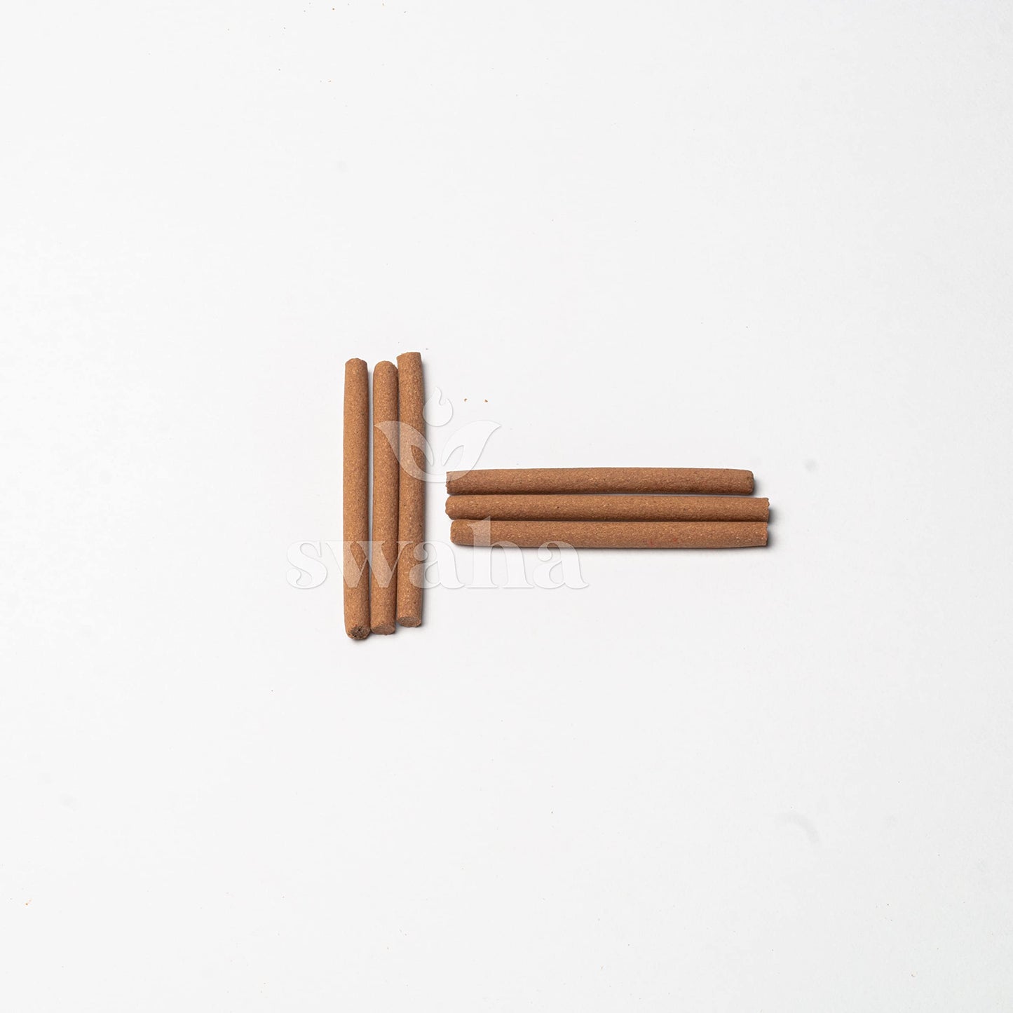 Swaha Mogra Cylindrical Dhoop Stick (Set of 30), Long Lasting Jasmine Fragrance Incense Sticks, Bamboo Less Eco Friendly Agarbatti Sticks - Pack of 1