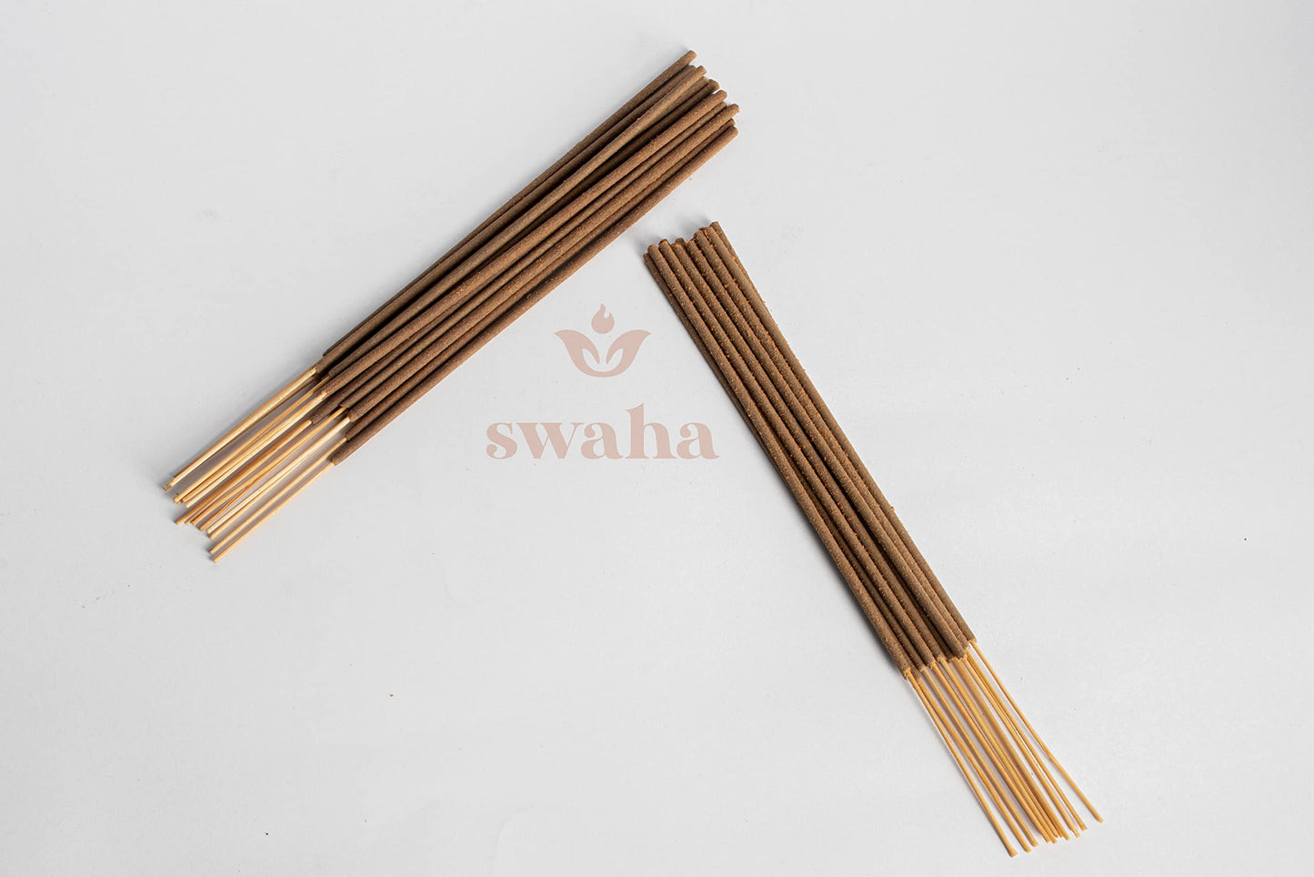 Swaha 10035 Sandalwood Agarbatti (24 cm x 3.99 cm x 2.01 cm, Set of 35, Brown)