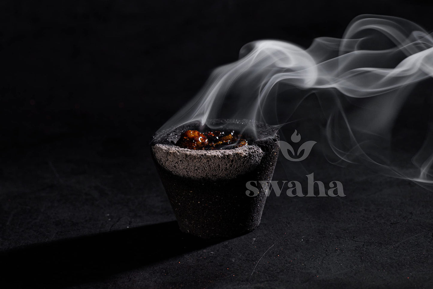 Swaha Cylindrical Sambhrani Cups (12 Pieces) with Stand, Long Lasting Sambhrani loban, Made of eco Friendly Ingredients (Pack of 1)