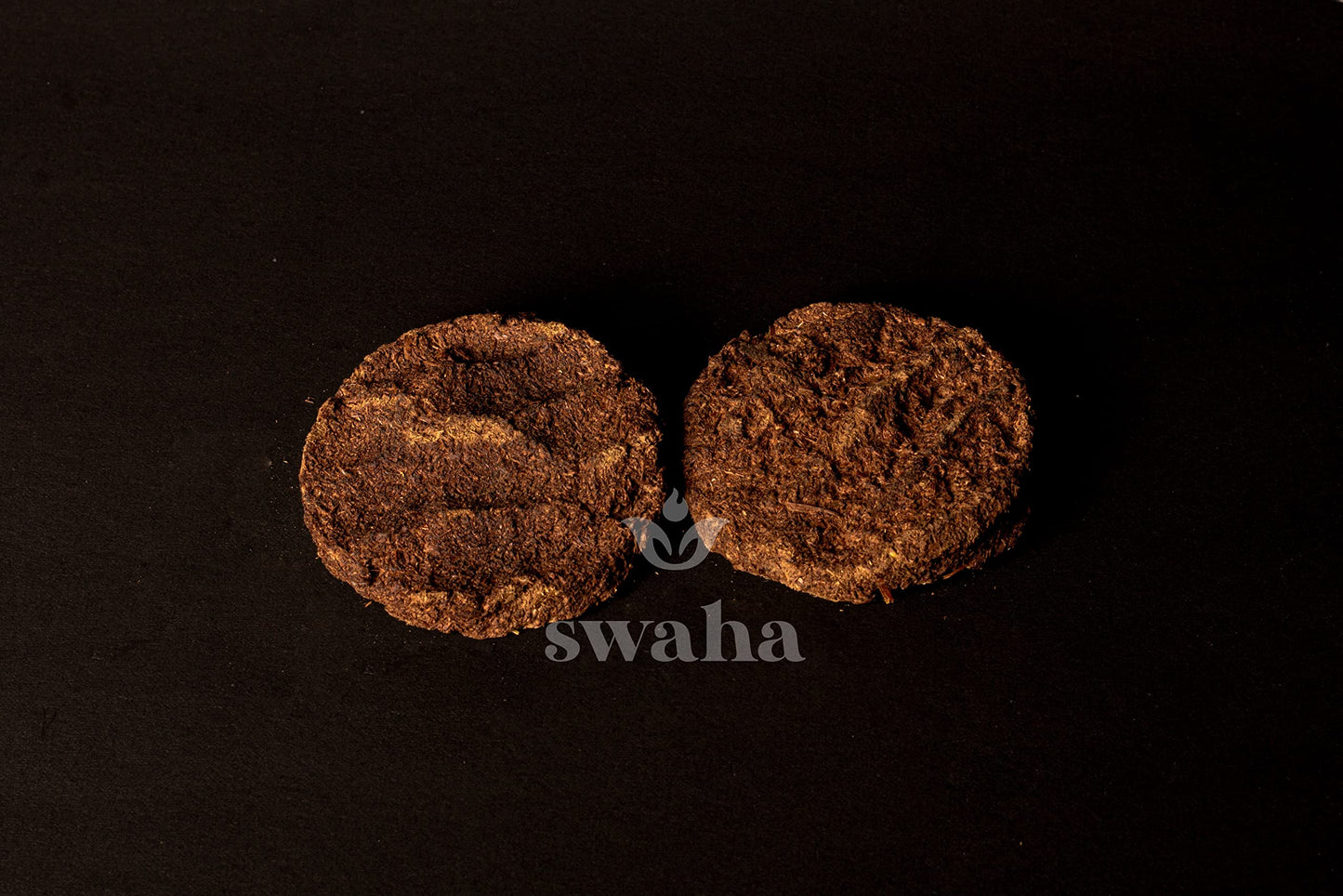 Swaha Cow Dung Cake 15pcs | Pure Indian Desi Cow Dung Cake for Religious Purpose | Gober ke kande for Puja