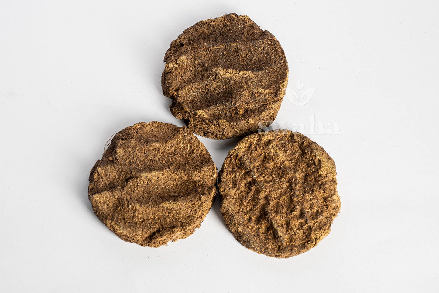 Swaha Cow Dung Cake 15pcs | Pure Indian Desi Cow Dung Cake for Religious Purpose | Gober ke kande for Puja