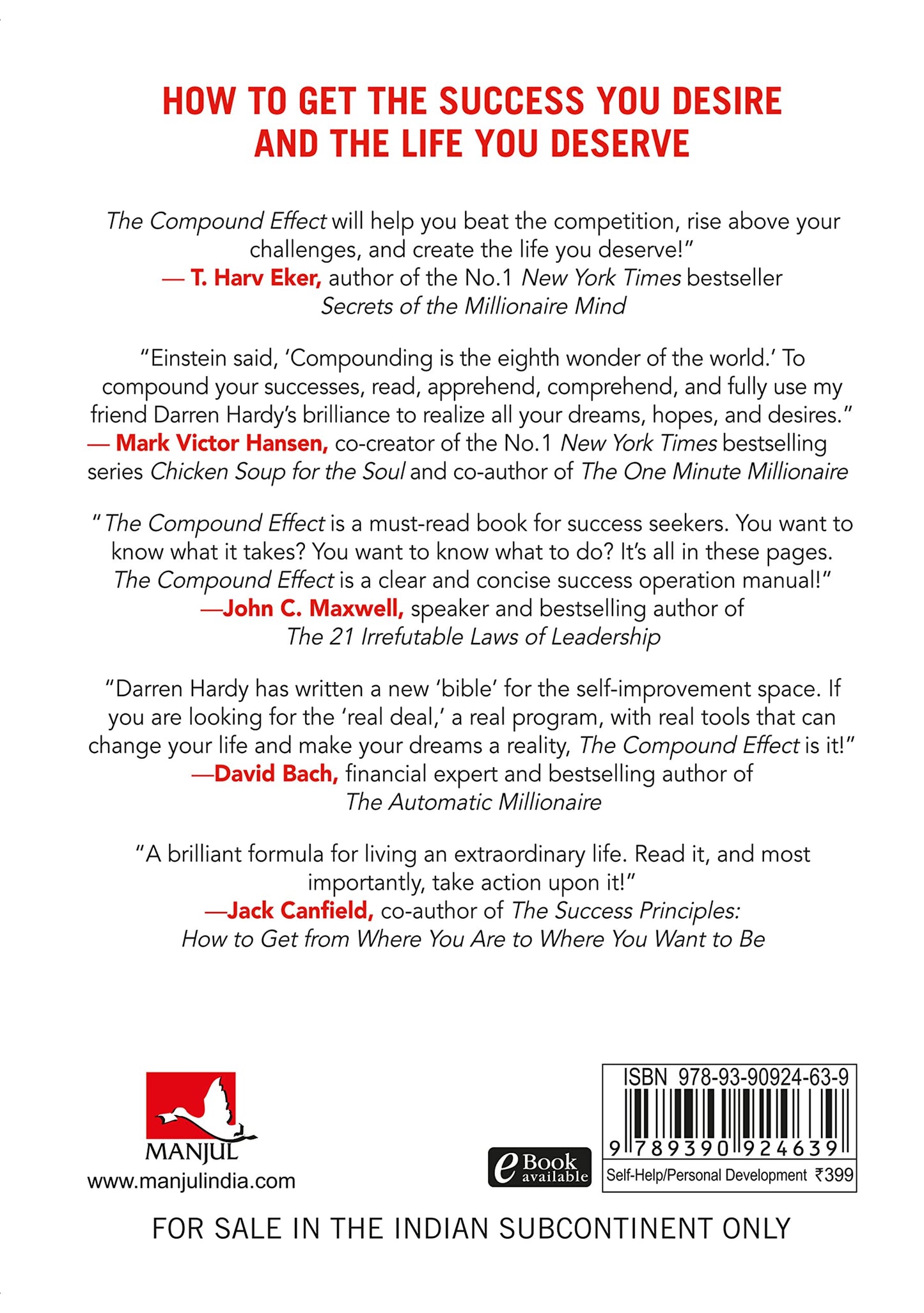 The Compound Effect: Jumpstart Your Income, Your Life, Your Success (English)