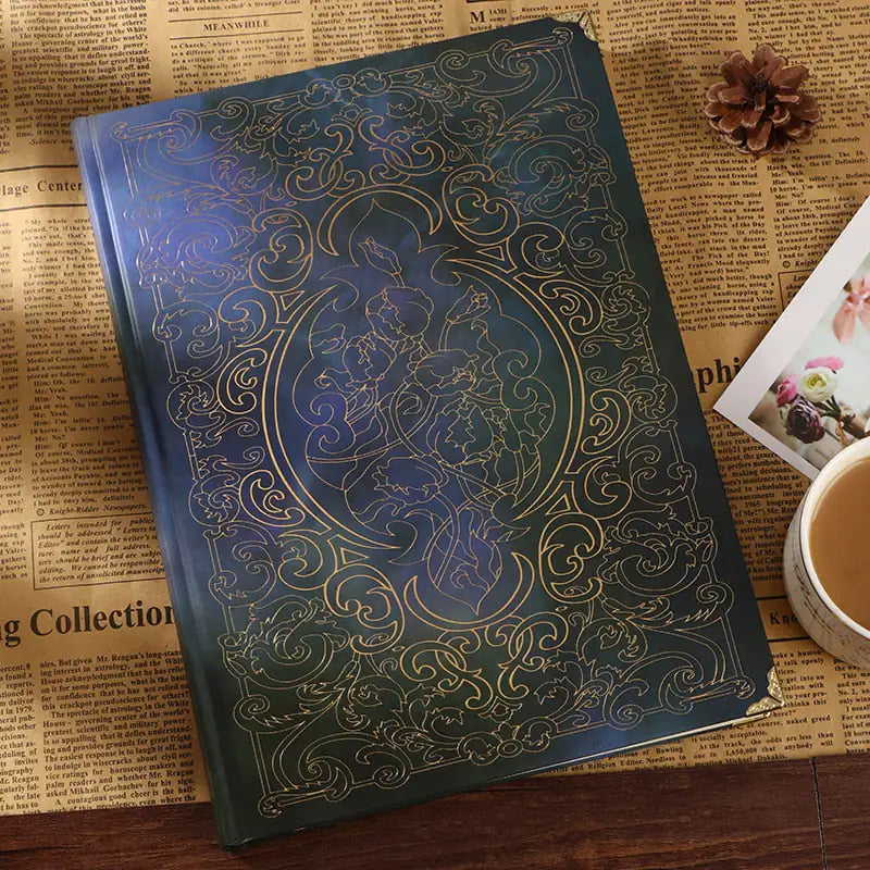 Fantasy Vintage Style Luxury Journal