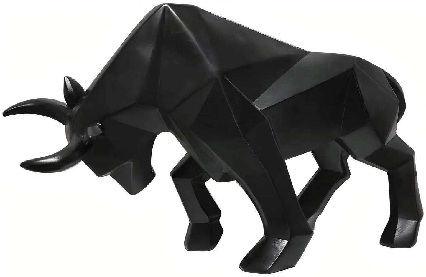 Geometric Bull & Bear Statues
