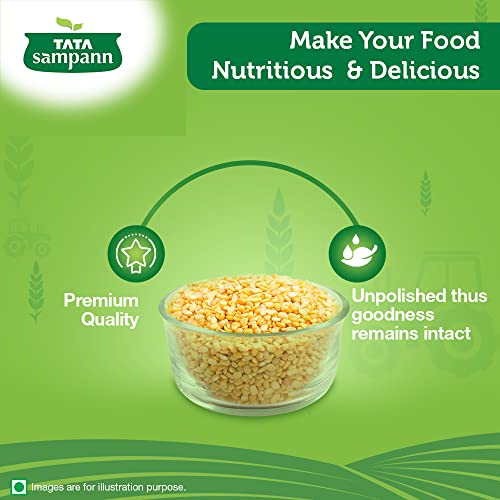 Tata Sampann Unpolished Moong Dal (Split), 500g