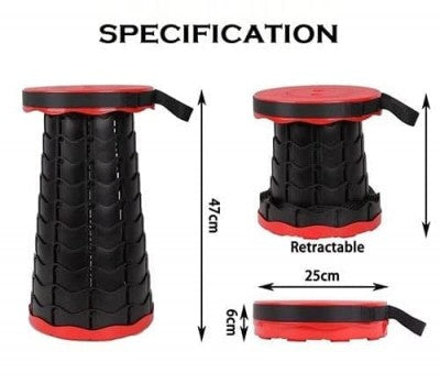 Telescoping Folding Stool