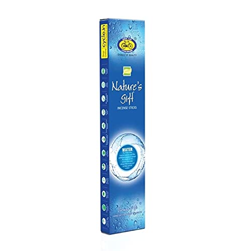Cycle Agarbatti Nature's Gift Incense Sticks - Earthy, Air, Fire and Water Fragrances (Pack of 4)
