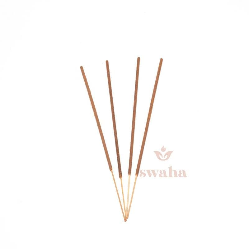 Swaha Golden Champa Agarbatti (Set of 35) | Long Lasting Champa Fragrance | Fresh Enchanting Incense Sticks for Pooja