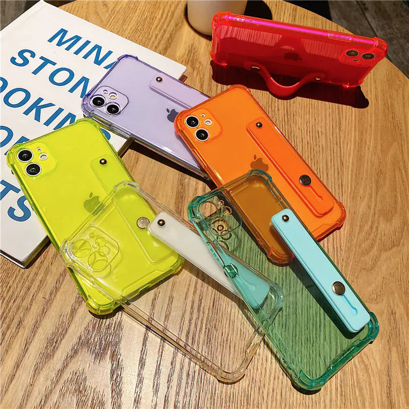 Clear Wrist Strap Case