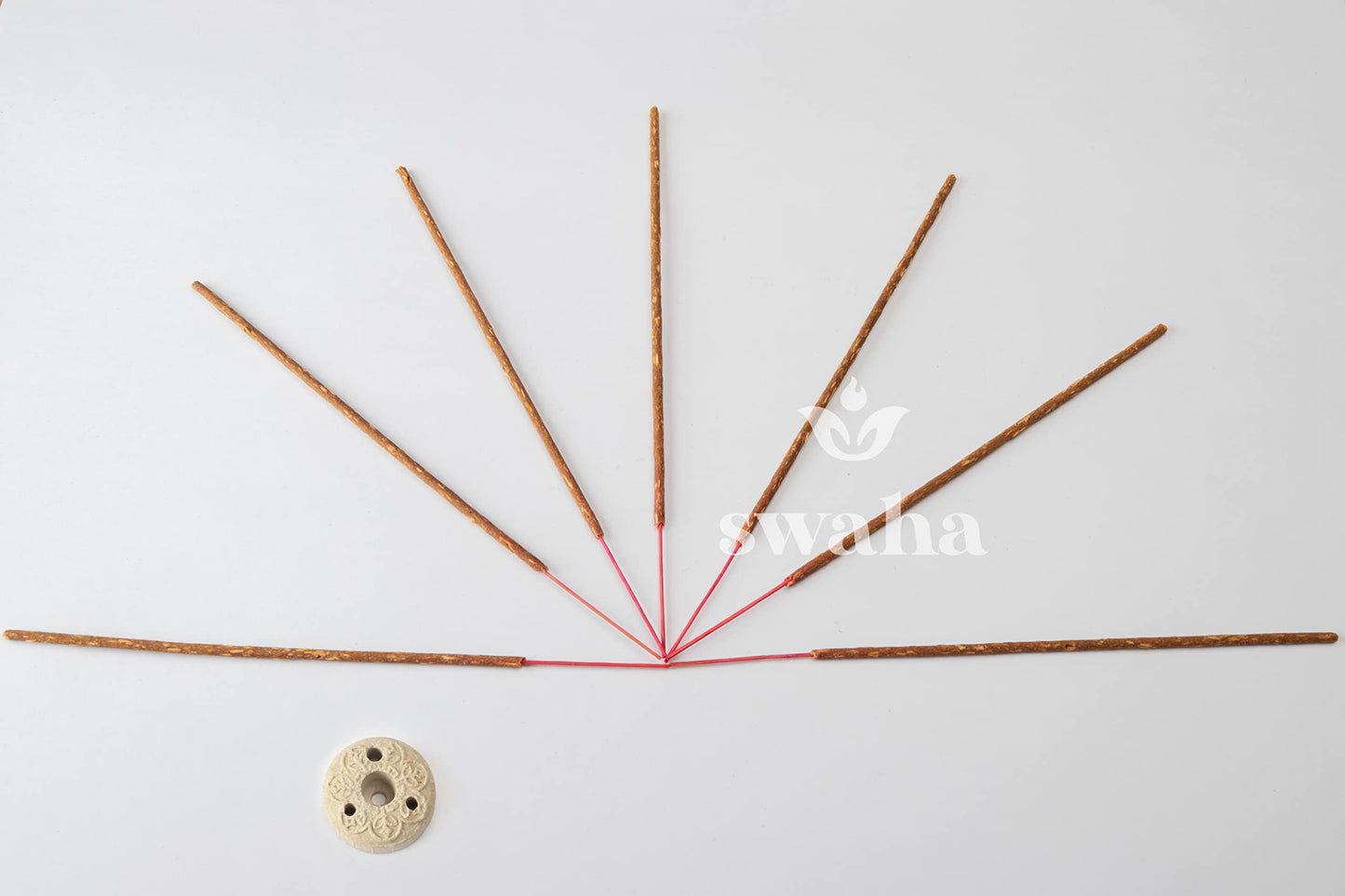 Swaha Vandan Agarbatti (Set of 20) | Experience The Divine Oudh Wood Fragrance | Long Lasting Incense Sticks