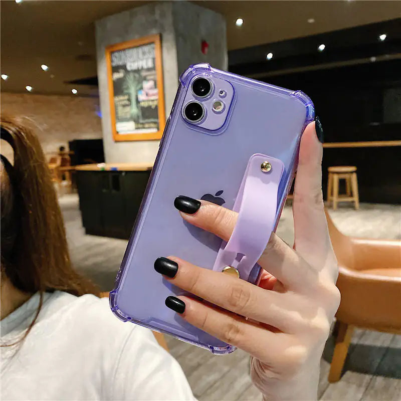 Clear Wrist Strap Case