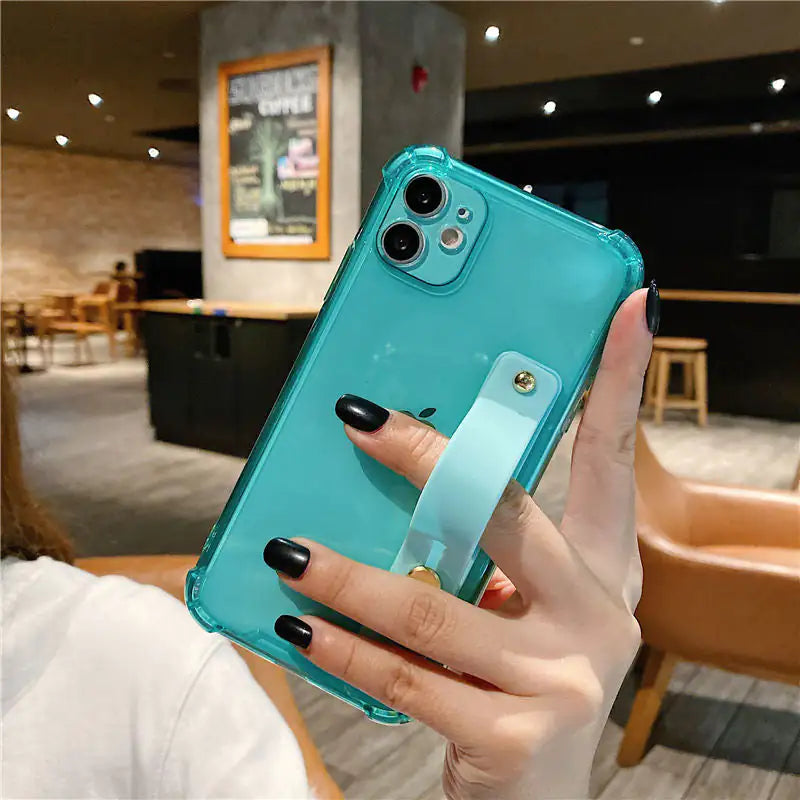 Clear Wrist Strap Case