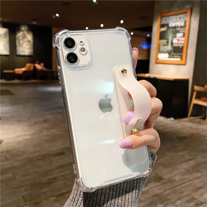Clear Wrist Strap Case
