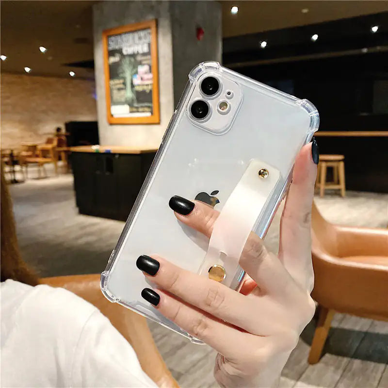Clear Wrist Strap Case