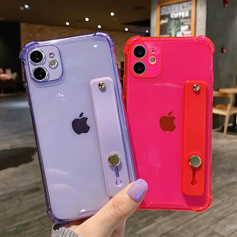 Clear Wrist Strap Case