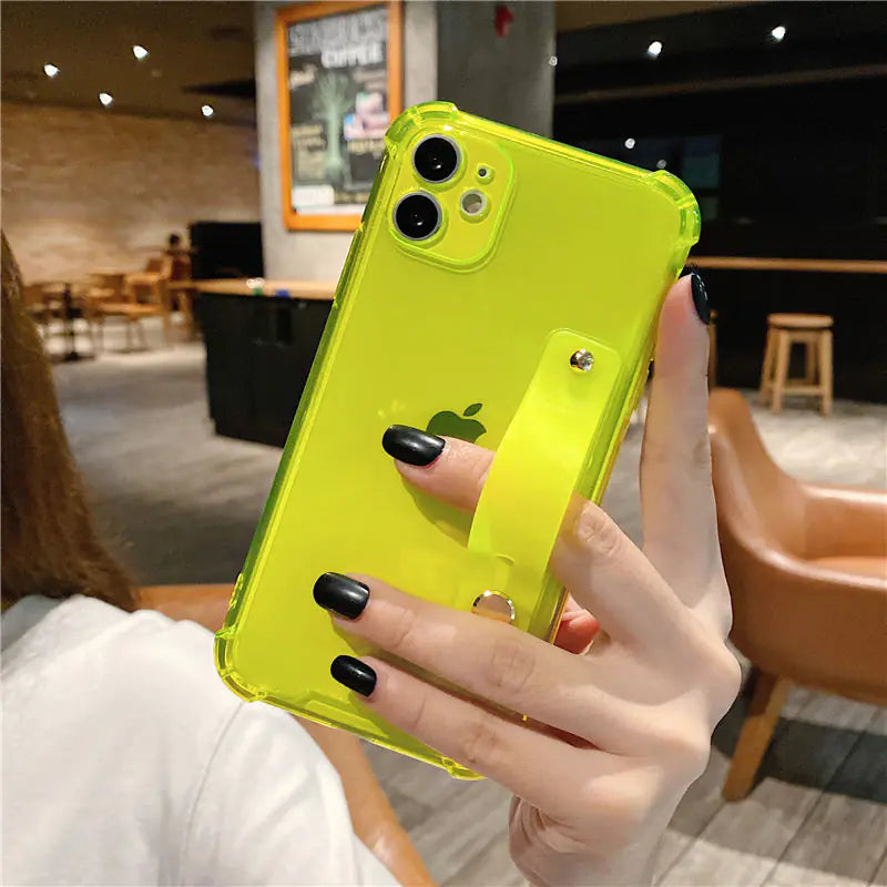 Clear Wrist Strap Case