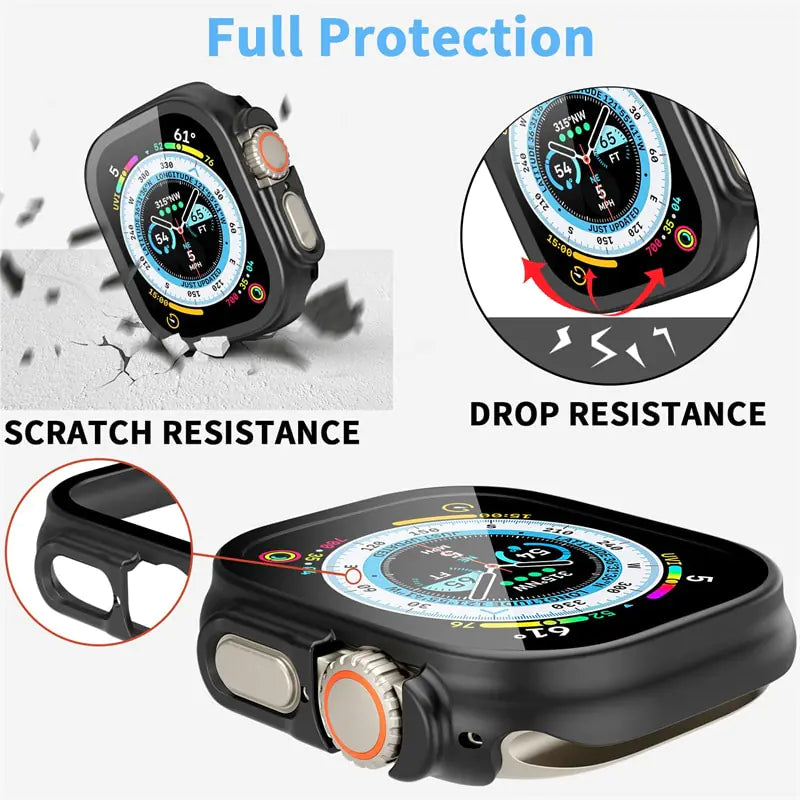 Ultra Glass Case for Apple Watch