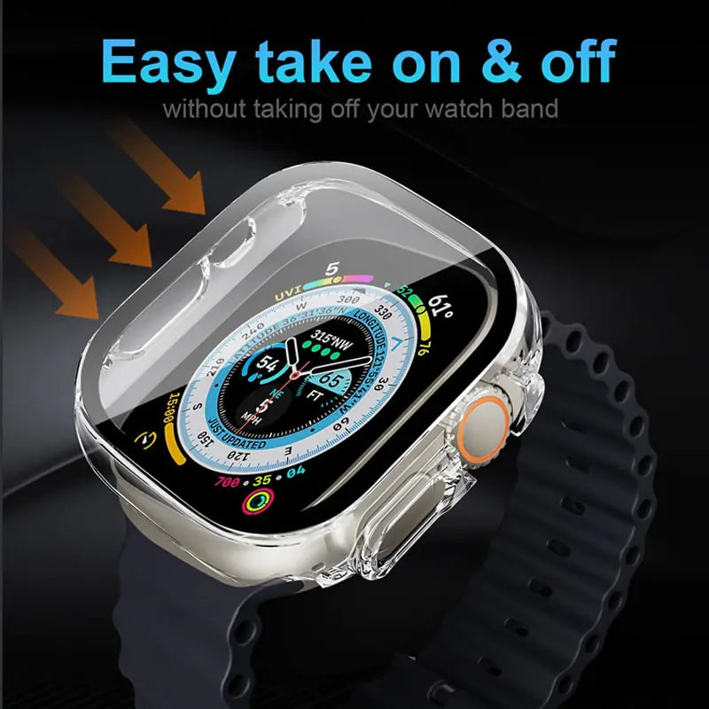 Ultra Glass Case for Apple Watch