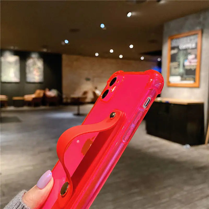 Clear Wrist Strap Case