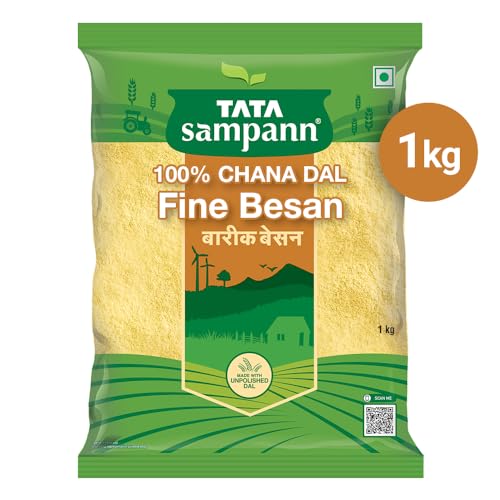 Tata Sampann 100% Chana Dal Fine Besan, 1kg