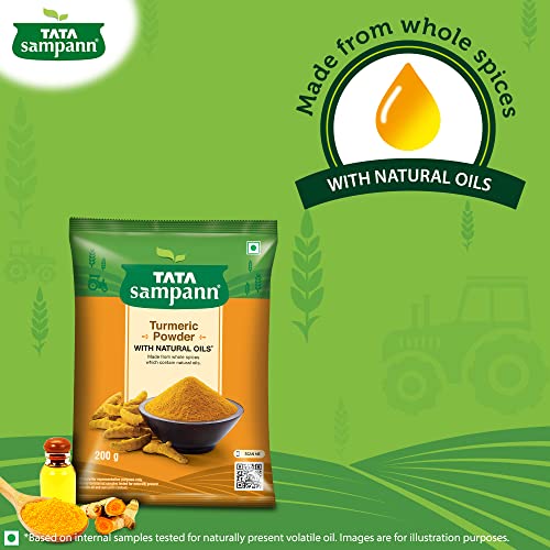 Tata Sampann Turmeric Powder With Natural Oils, 200g