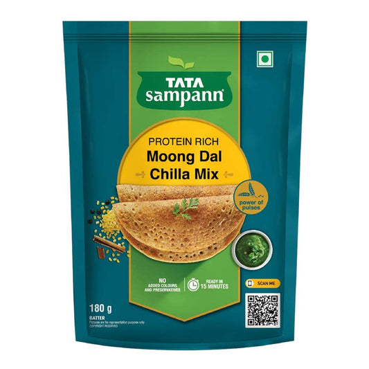 Tata Sampann Moong Dal Chilla Mix, 180g